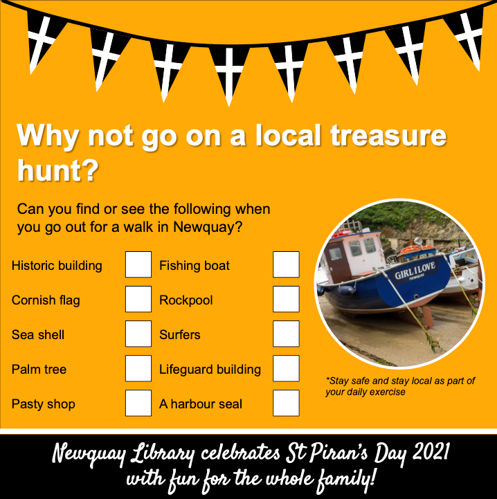 Newquay Library - Treasure Hunt
