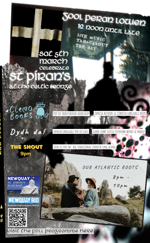 Newquay St Piran's Festival Poster Celtic Lounge
