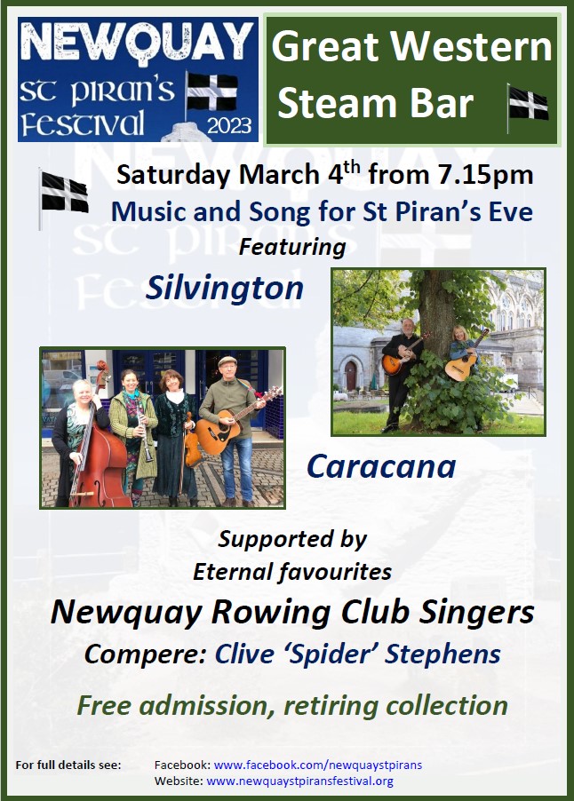 Great Western Music & Song for St Piran