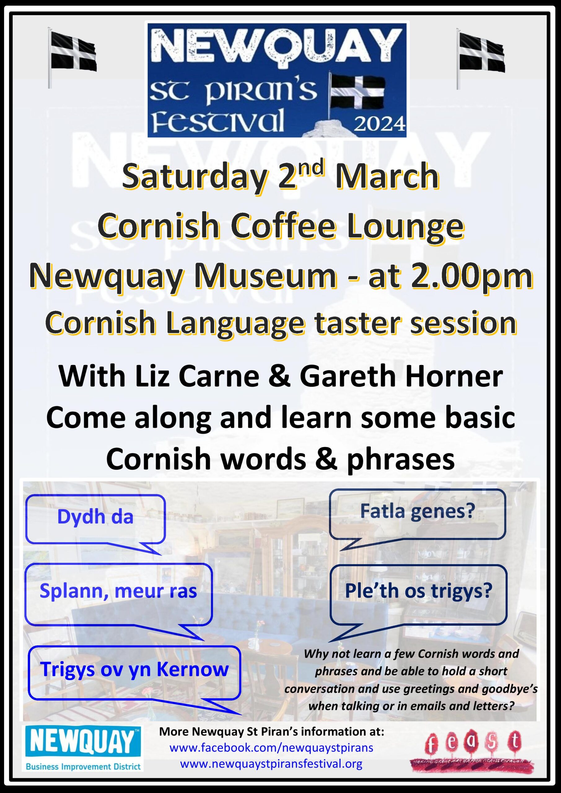 Newquay St Piran s - Cornish Language taster session