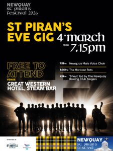 Newquay St Piran's Eve Gig