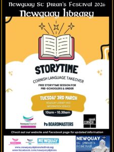 Newquay St Piran's Storytime - Newquay Library